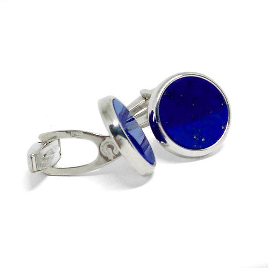 Botões de Punho - Pedra Lapislázuli