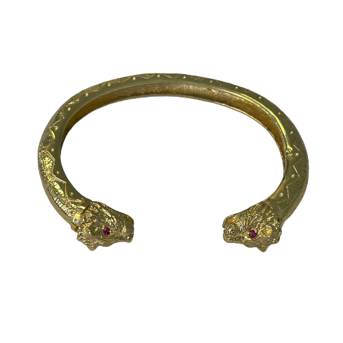 Pulseira Leões em prata