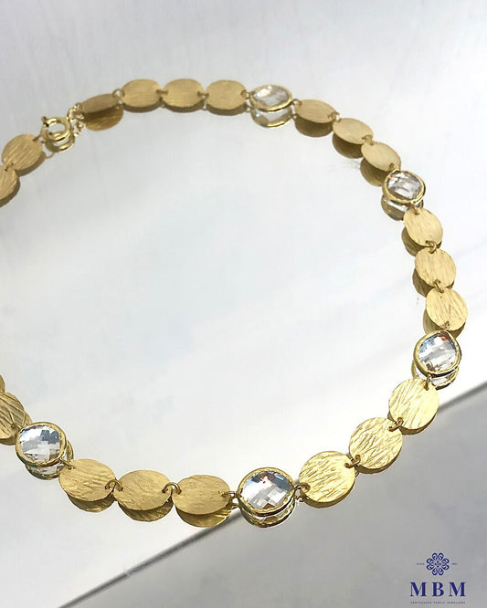 Colar prata patelas e Hidrotermais