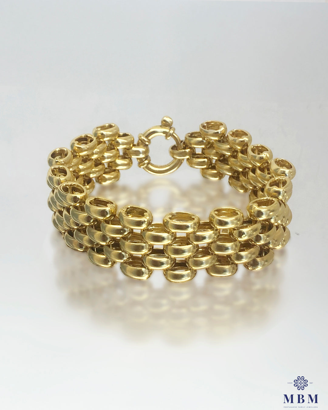 Pulseira malha Rolex