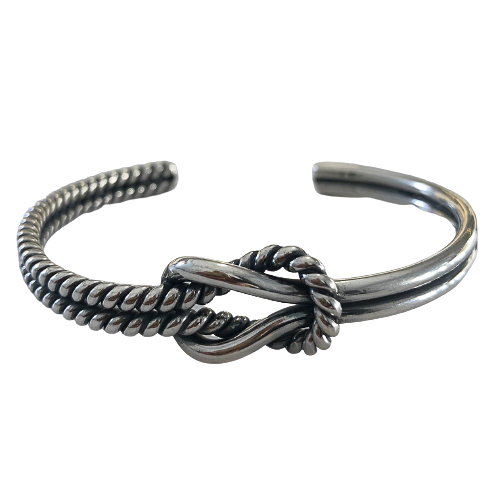 Double Knot Bracelet - Plain and Twisted