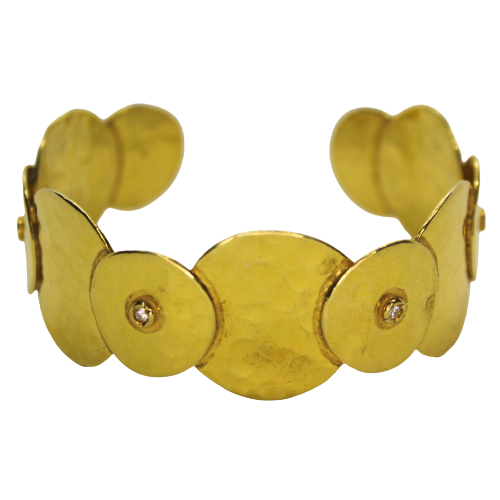 Pulseira patelas e zircónias