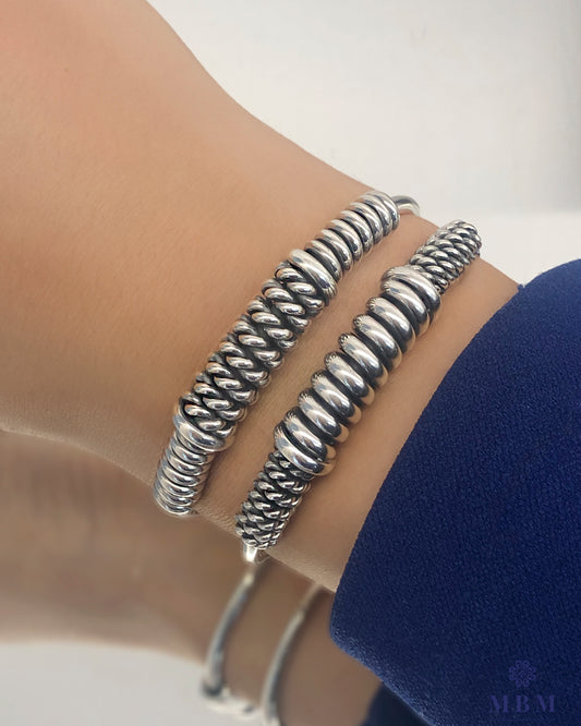 Silver "Female" Bracelet - Large