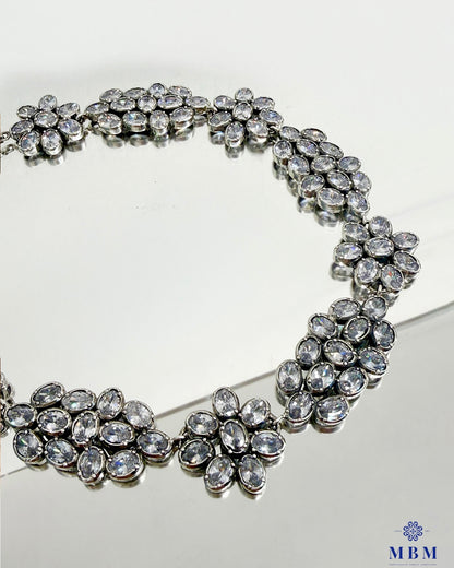 Gargantilha com Cristal de Rocha